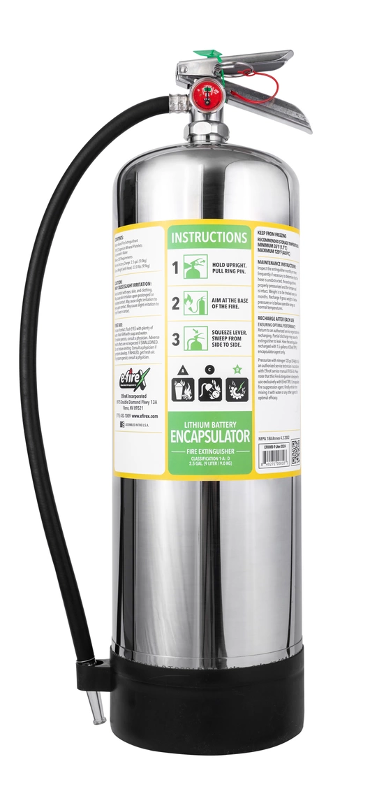E-FireX Fire Extinguisher 9 Liter (2-1/2 Gal)